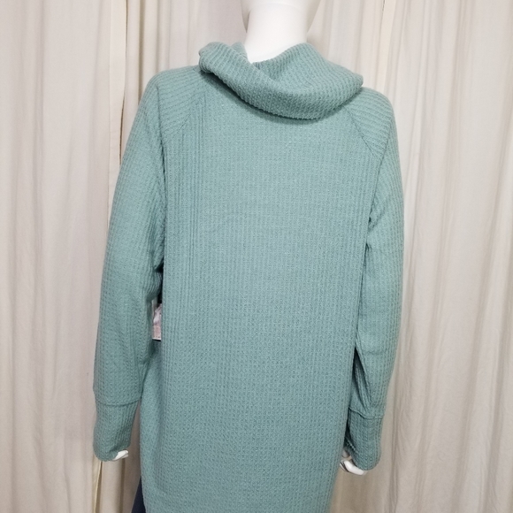 $5☃️H.P Jessica Simpson- Cowl Neck Long  Sleeve Maternity XLTunic - Picture 5 of 10